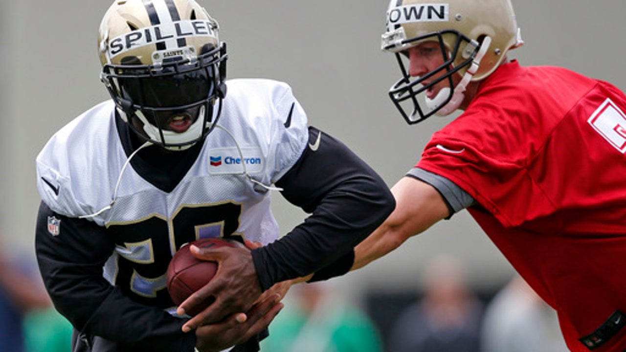 Saints expect fierce competition in crowded backfield